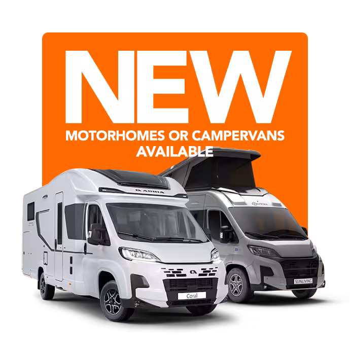 New Motorhomes And Campervan Promo Block